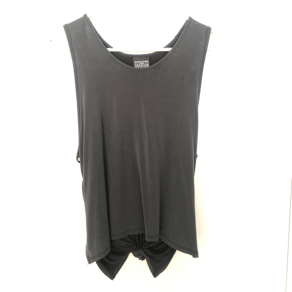 Black Fitness Tank